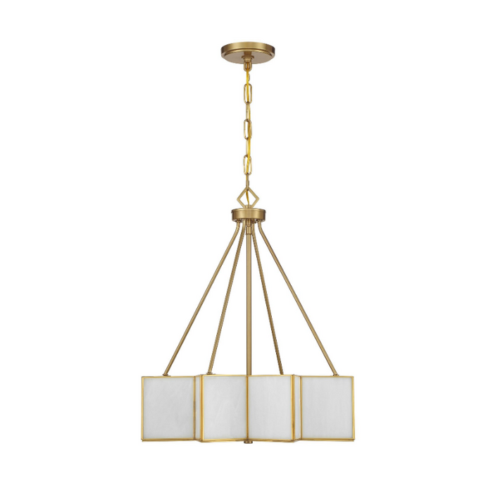 Savoy House 7-5988-3 Reiling 3-lt 20" Pendant - Warm Brass