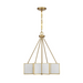 Savoy House 7-5988-3 Reiling 3-lt 20" Pendant - Warm Brass