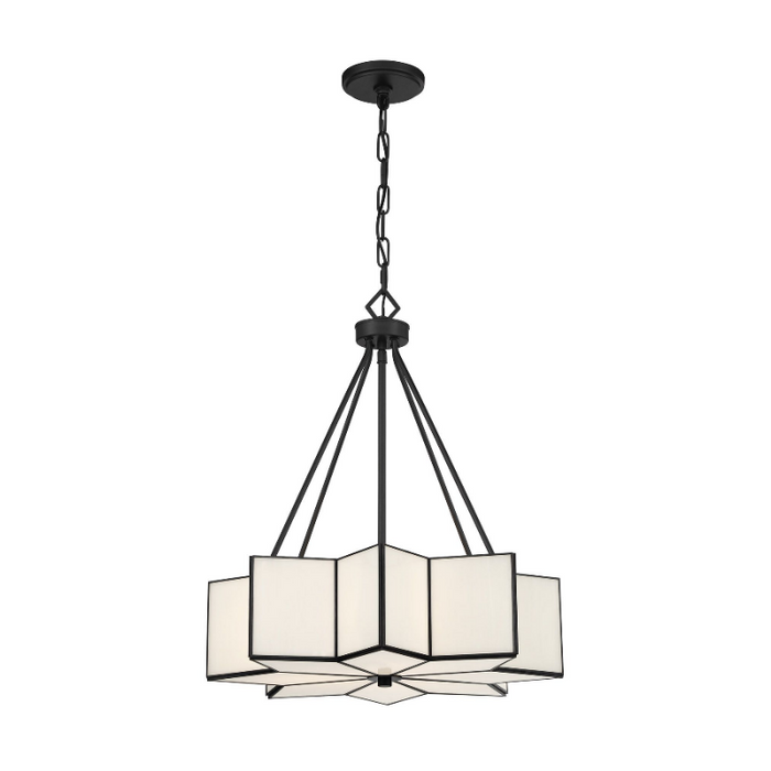 Savoy House 7-5988-3 Reiling 3-lt 20" Pendant - Matte Black