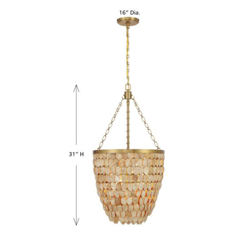 Savoy House 7-7560-4 Catalan 4-lt 24" Pendant