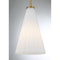 Savoy House 7-8840-1 Bristol 1-lt 9" Pendant