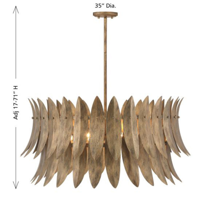 Savoy House 7-9056-8 Sanctuary 8-lt 35" Pendant