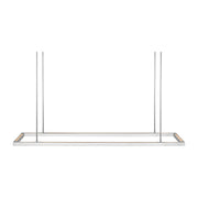 Visual Comfort 700LSSTG50 Stagger Halo 50" LED Linear Suspension - Polished Stainless Steel