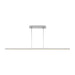 Visual Comfort 700LSSTG72 Stagger 1-lt 72" LED Linear Suspension - Polished Stainless Steel