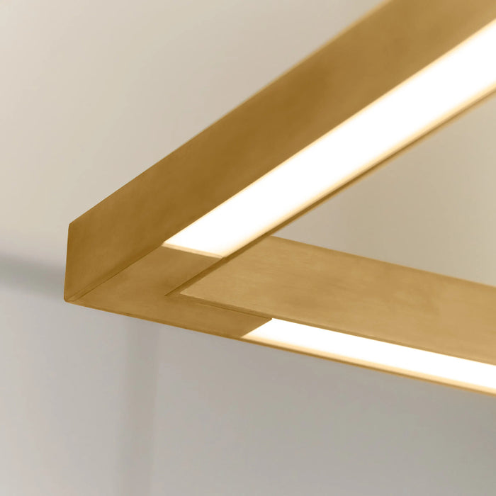 Tech 700LSSTG84 Stagger Halo 84" LED Linear Suspension