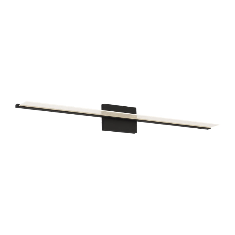 Visual Comfort 700BCSPAN Span 1-lt 48" LED Bath Light - 3500K Nightshade Black