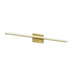 Visual Comfort 700BCSPAN Span 1-lt 48" LED Bath Light - 3000K Plated Brass