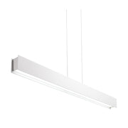 Visual Comfort 700LSVAN-LED93 Vandor 50" LED Linear Suspension - 3000K White Rubberized