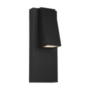 Visual Comfort 700WSPEAK Peak 13" Tall LED Outdoor Wall Sconce - Black