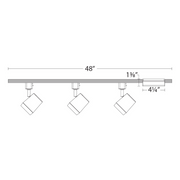 WAC H-7011/3 Ocularc 3-lt LED Track Kit, H Track, CCT Selectable