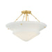 Hudson Valley 7013 Loburn 3-lt 20" Semi Flush Mount