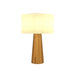 Accord 7026 Conical 1-lt 24" Tall LED Table Lamp - Teak