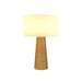 Accord 7094 Conical 1-lt 18" Tall LED Table Lamp - Louro Freijo