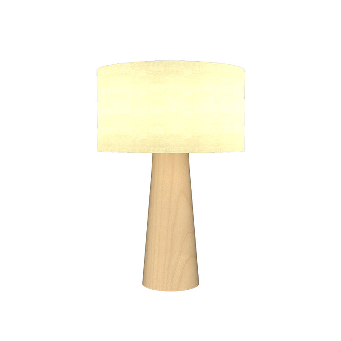 Accord 7094 Conical 1-lt 18" Tall LED Table Lamp - Maple