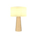 Accord 7094 Conical 1-lt 18" Tall LED Table Lamp - Maple