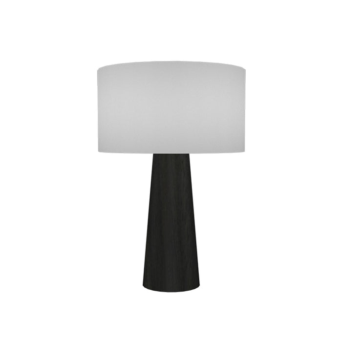Accord 7094 Conical 1-lt 18" Tall LED Table Lamp - Charcoal