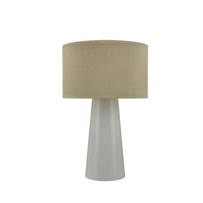 Accord 7094 Conical 1-lt 18" Tall LED Table Lamp - Organic White