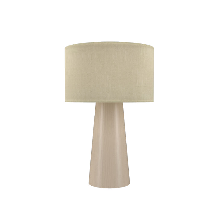 Accord 7094 Conical 1-lt 18" Tall LED Table Lamp - Organic Cappuccino