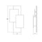 Sonneman 7110 Offset Panels 21" Tall Indoor/Outdoor LED Wall Sconce