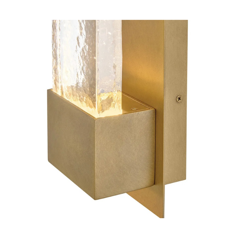 Hinkley 10594 Rune 1-lt 20" Tall LED Outdoor Wall Mount - Heritage Brass