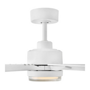 Hinkley 910566 Valor 66" Outdoor Smart Ceiling Fan with LED Light Kit - Matte White