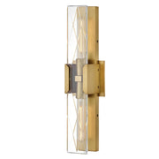 Hinkley 57062 Monte 2-lt 20" Tall LED Wall Sconce - Heritage Brass