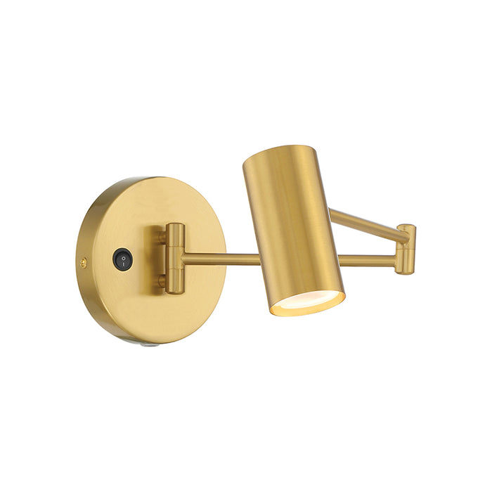 Access 72015LEDD Austin 1-lt 13" LED Reading Light - Antique Brushed Brass