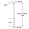 Access 72022 Pipeline 1-lt 1" LED Pendant