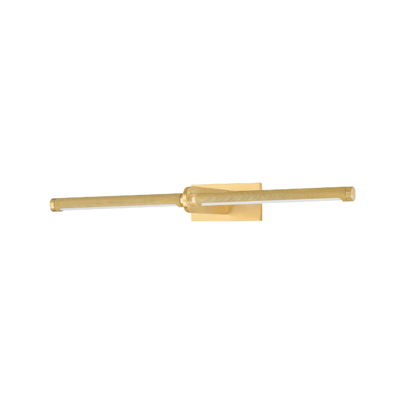 Hudson Valley 7224 Deptford 2-lt 24" LED Picture Light - Aged Brass