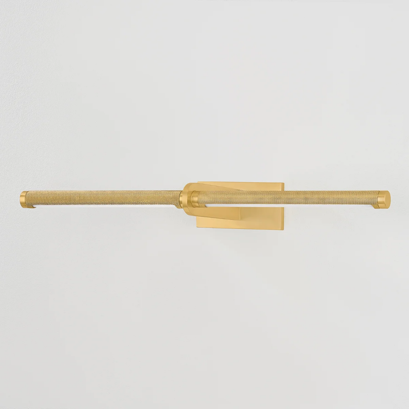 Hudson Valley 7224 Deptford 2-lt 24" LED Picture Light - Aged Brass