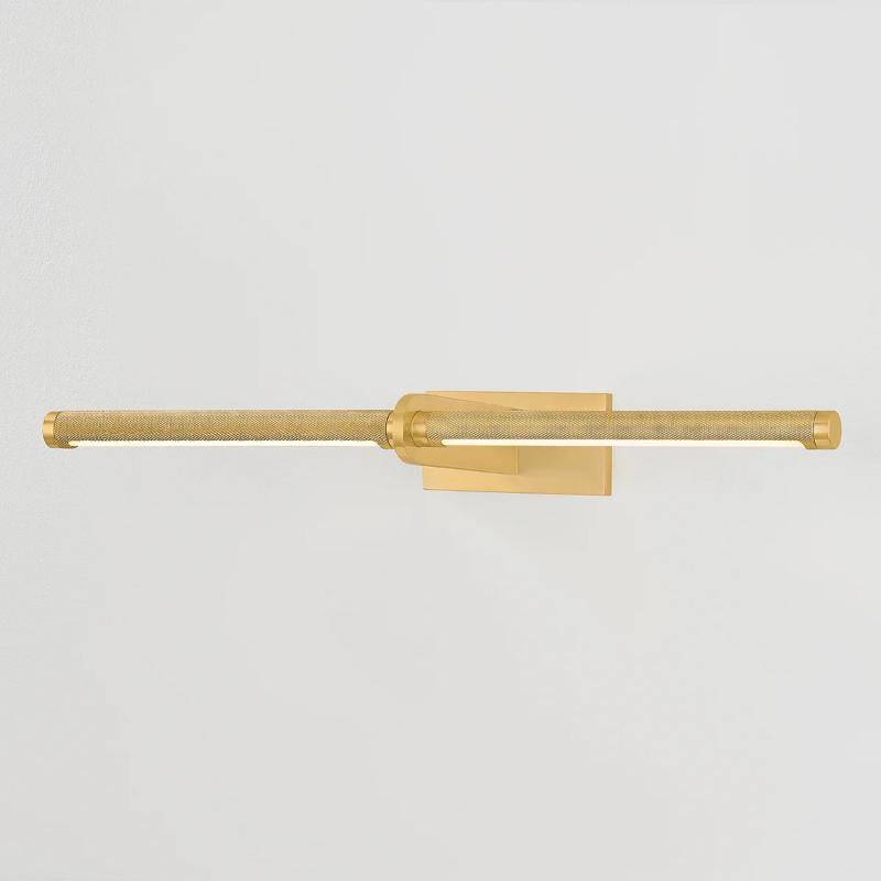 Hudson Valley 7224 Deptford 2-lt 24" LED Picture Light - Aged Brass