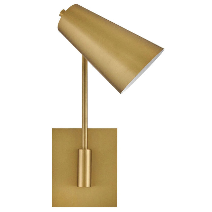 Hinkley 48310 Bray 1-lt 17" Tall LED Swing Arm Wall Sconce - Lacquered Brass