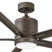 Hinkley 907052 Vail 52" Indoor/Outdoor Smart Ceiling Fan with LED Light Kit - Matte Bronze