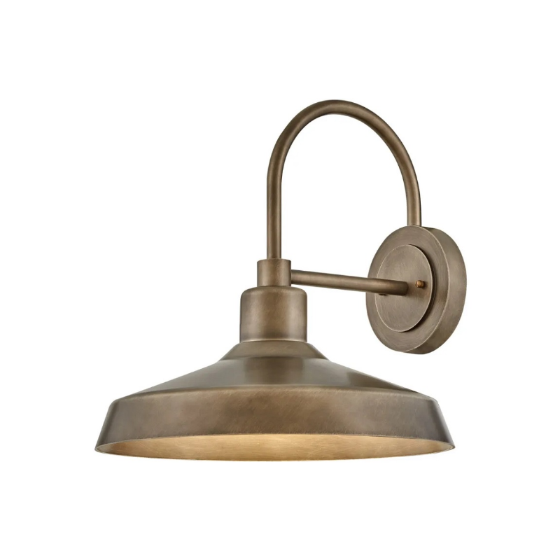 Hinkley 12070 Forge 1-lt 17" Tall LED Outdoor Wall Mount Lantern - Burnished Bronze