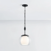 Hudson Valley 7310 Clementon 1-lt 11" Pendant - Distressed Bronze