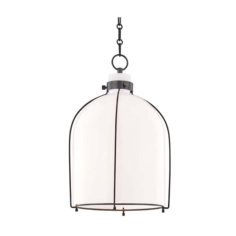 Hudson Valley 7314 Eldridge 1-lt 20" Pendant-Old Bronze