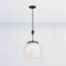 Hudson Valley 7317 Clementon 1-lt 17" Pendant - Distressed Bronze