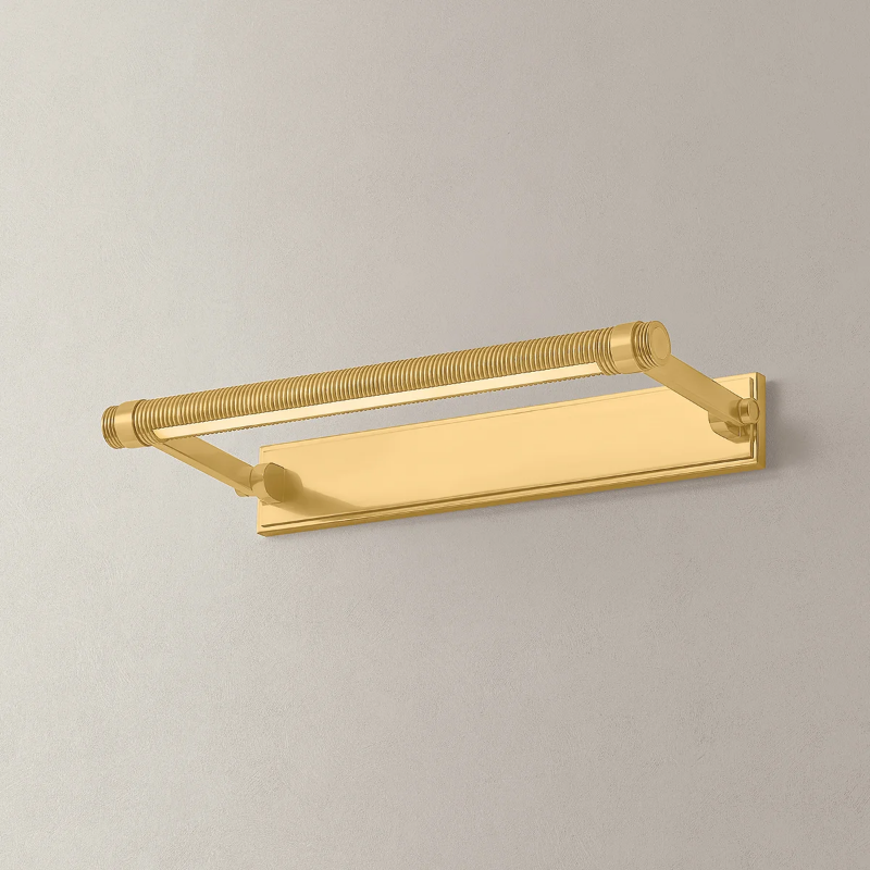 Hudson Valley 7318 Duell 1-lt 18" LED Picture Light - Aged Brass