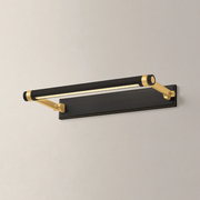 Hudson Valley 7318 Duell 1-lt 18" LED Picture Light - Aged Brass/Distressed Bronze