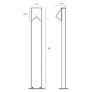 Sonneman 7323 Triform Compact 28" Tall LED Bollard