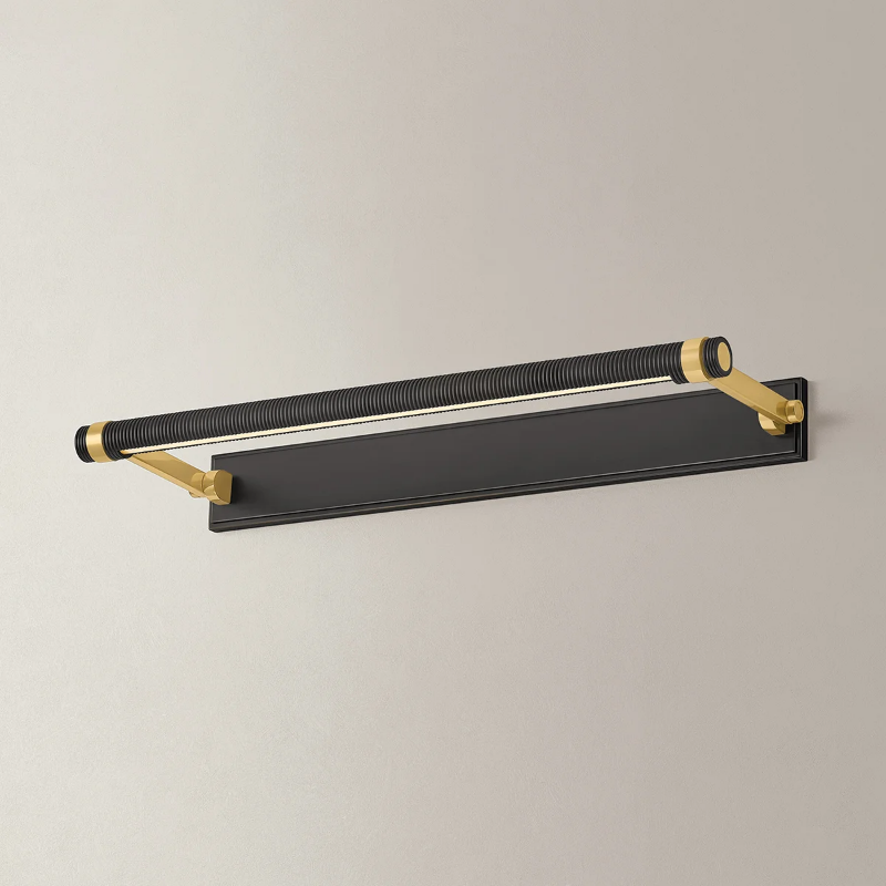 Hudson Valley 7324 Duell 1-lt 24" LED Picture Light - Aged Brass/Distressed Bronze