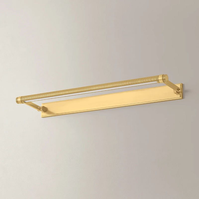 Hudson Valley 7330 Duell 1-lt 30" LED Picture Light - Aged Brass