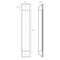 Sonneman 7334 Triform 36" Tall LED Indoor/Outdoor Wall Sconce