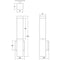 Sonneman 7380 Square Column 20" Tall Indoor/Outdoor LED Wall Sconce