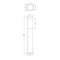 Sonneman 7382 Square Column 22" Tall Outdoor LED Bollard