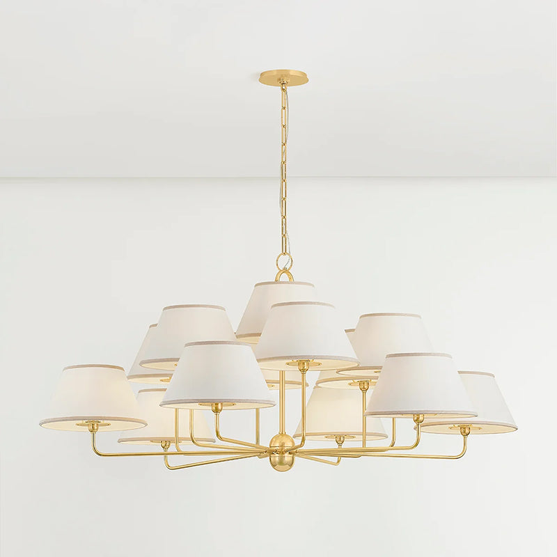 Hudson Valley 7413 Durland 13-lt 55" LED Chandelier