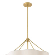 Hinkley 47736 Gwen 9-lt 27" LED Chandelier - Lacquered Brass