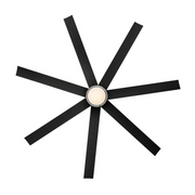 Hinkley 910656 Current 56" Smart Ceiling Fan with LED Light Kit - Matte Black