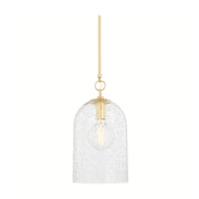 Hudson Valley 7510 Belleville 1-lt 10" Pendant-Aged Brass