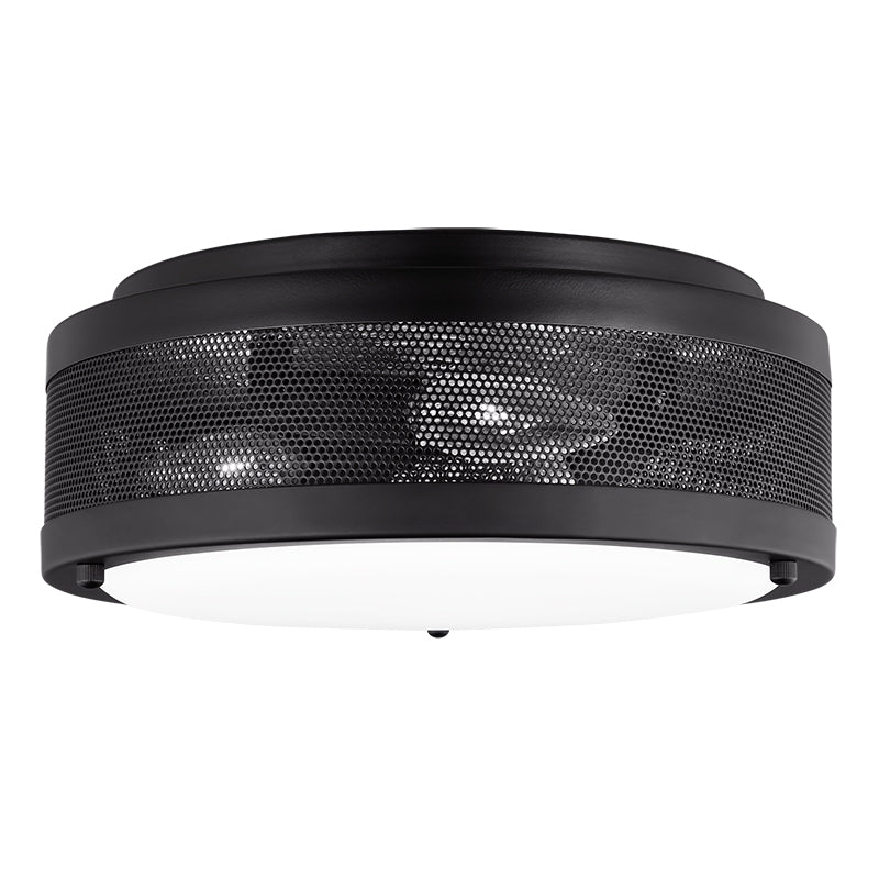 Sea Gull 7532003EN Vander 3-lt 12" LED Flush Mount